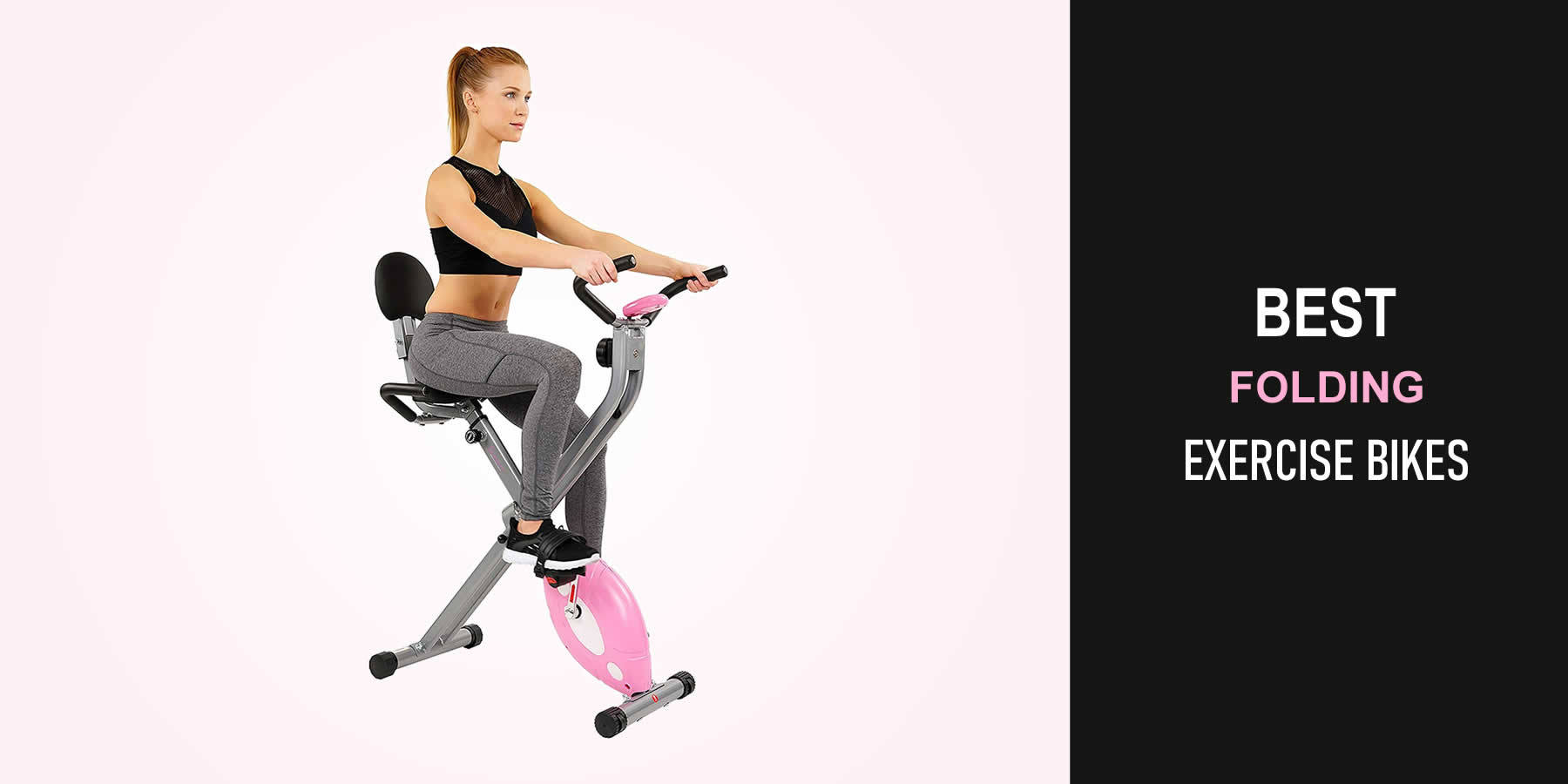 lightweight folding exercise bike